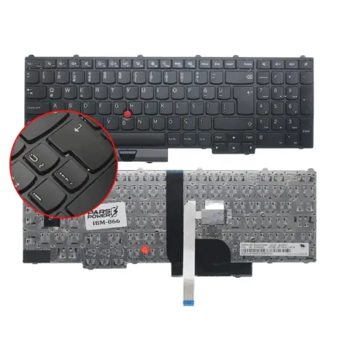Lenovo ThinkPad P50 Type 20EN, 20EQ Klavye (Siyah TR)