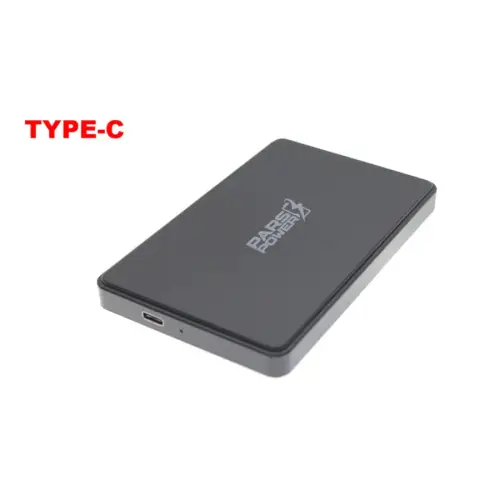 Pars Power 2.5 Sata Type-C 3.1 Harici HDD - SSD USB-C External Harddisk Kutusu
