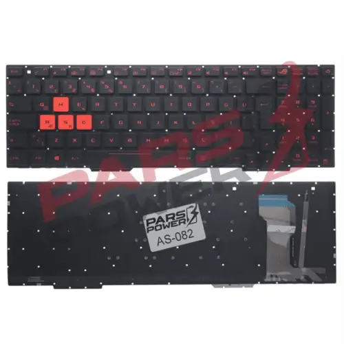 Asus ROG GL553, GL553V Notebook Klavye Işıklı (Siyah TR)