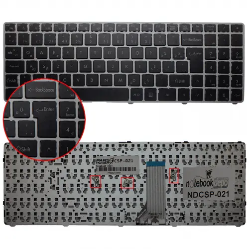 Grundig TWD Notebook Klavye (Siyah TR)