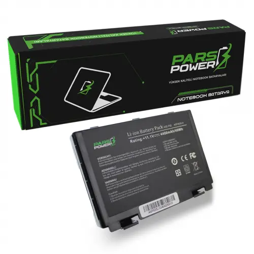 Asus K50IN-200DV-VHB, K50IN-210DV-VHP Notebook Batarya - Pil (Pars Power)