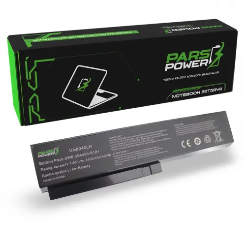 Casper 3UR18650-2-T0144, 3UR18650-2-T0145 Notebook Batarya - Pil (Pars Power)