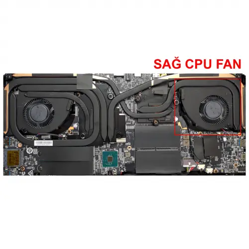 MSI Vector GP77 13VF-035TR Cpu Fan - İşlemci Fanı