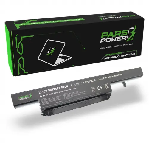 Exper 6-87-C450S-4R4, 6-87-C480S-4G4 Notebook Batarya - Pil (Pars Power)