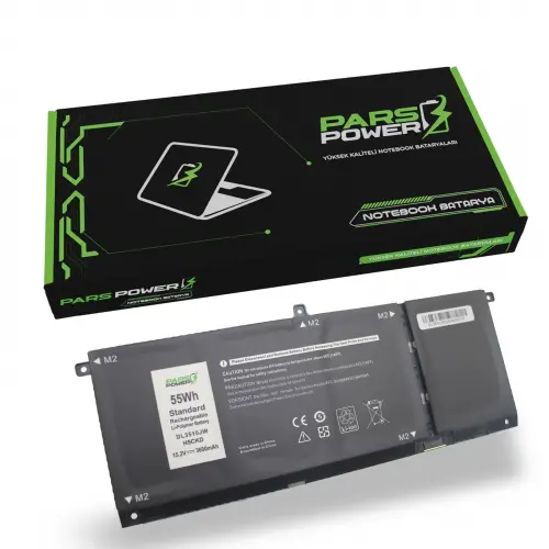 Dell C5KG6, JK6Y6 Batarya - Pil (Pars Power)