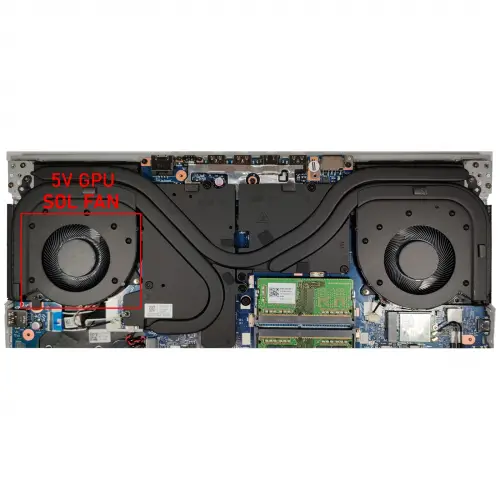 Lenovo Legion 5-15ARH05 Type 82B5 GPU Fan - Ekran Kartı Fanı