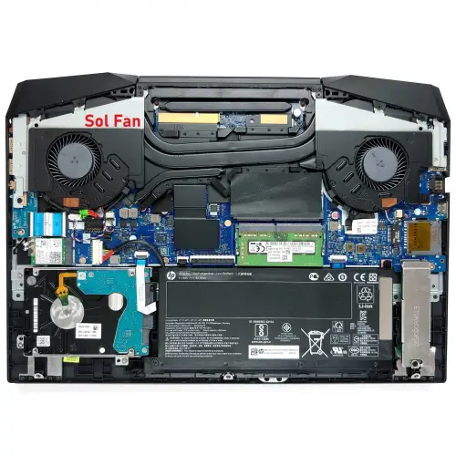 Hp Pavilion Gaming Dfs501105Pr0T Fkk9 Gpu-Vga Fan - Ekran Kartı Fanı