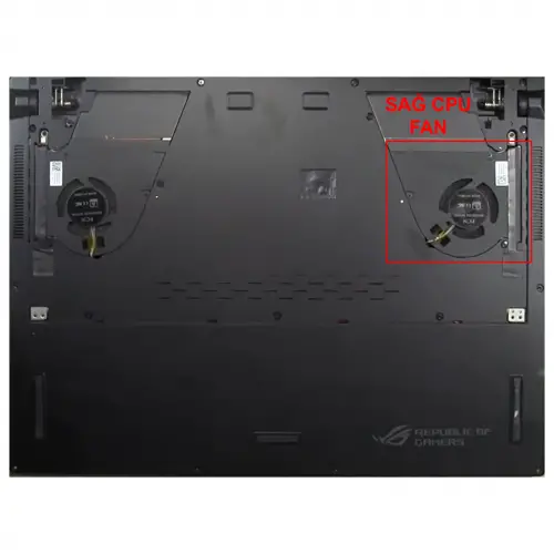 Asus Rog Zephyrus S GX531, GX531G CPU Fan - İşlemci Fanı