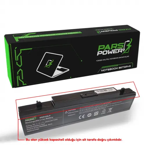 Samsung NP-S3511-A02TR, NP-S3511-S01TR Notebook Batarya - Pil (Pars Power)