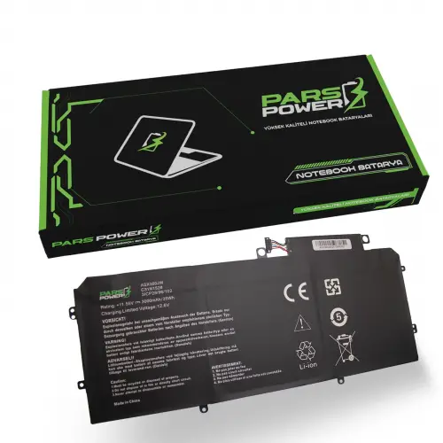 Asus ZenBook UX360CA-IH51T, UX360CA-UBM1T Batarya - Pil (Pars Power)