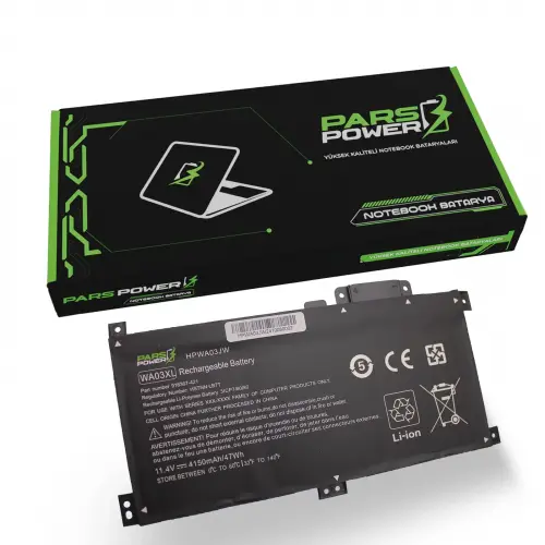 HP Pavilion X360 15-BR, 15-BR0XX Batarya - Pil (Pars Power)