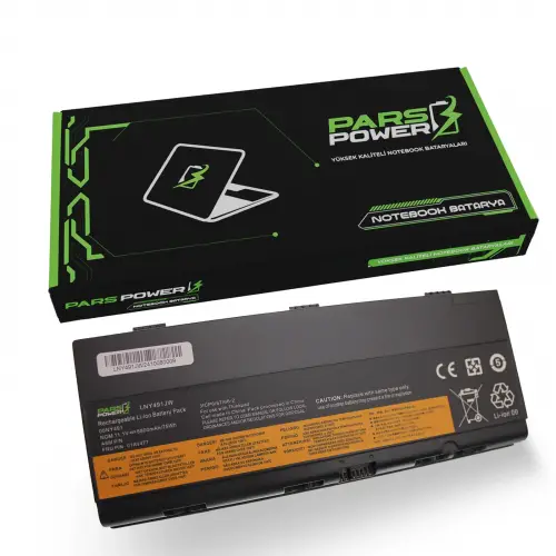 Lenovo ThinkPad P50 20FK, 20FL Batarya - Pil (Pars Power)
