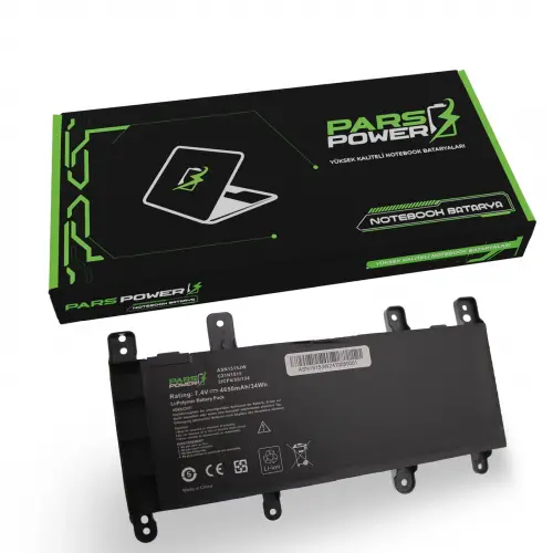 Asus R753UV-TY4241T, R753UW-T4002T Batarya - Pil (Pars Power)