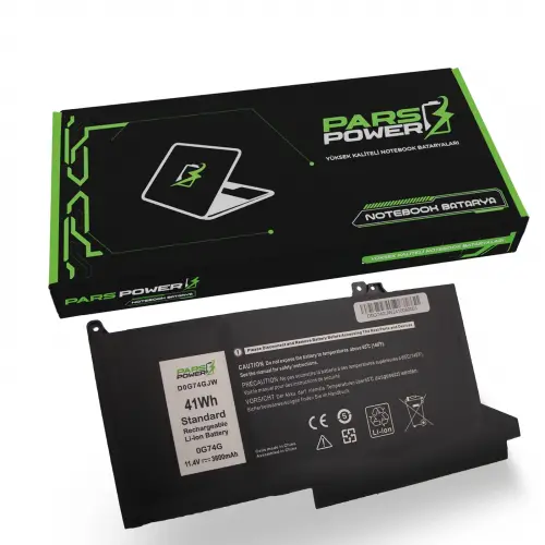Dell Latitude 5300 N016L530013EMEA_W Batarya - Pil (Pars Power)