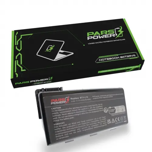 Exper Karizma NC93D, S9N-2062210-M47 Notebook Batarya - Pil (Pars Power)