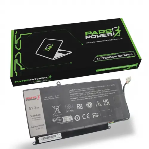 Dell Vostro VH748, 6PHG8, DXR10 Batarya - Pil (Pars Power)