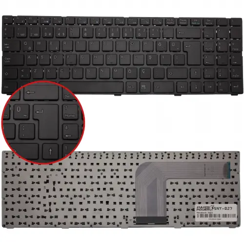Exper S1560US Notebook Klavye (Siyah TR)