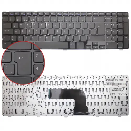 Dell Latitude E3540 CA011L35406EM Notebook Klavye (Siyah TR)
