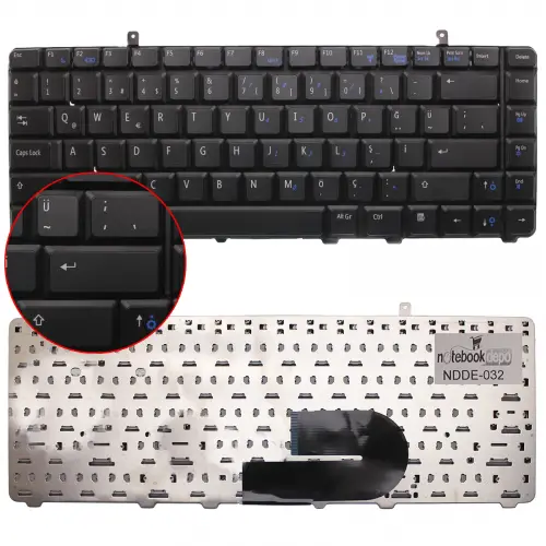 Dell 0P904X, 0R811H, 0R818H Notebook Klavye (Siyah TR)
