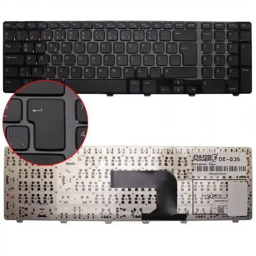 Dell NSK-DZASC, PK130T31A00, PK130T31B22 Notebook Klavye (Siyah TR)
