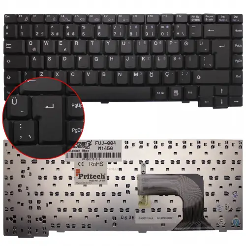Fujitsu Siemens M1451G Notebook Klavye (Siyah TR)