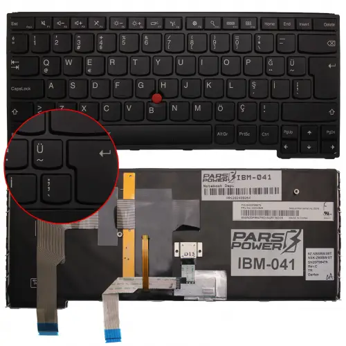 Lenovo S3 Yoga 14 Notebook Klavye Işıklı (Siyah TR)