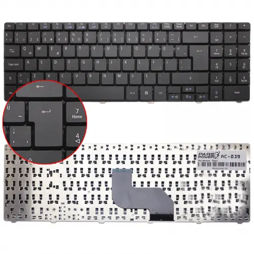 Grundig PBL20, SP15 Notebook Klavye (Siyah TR)