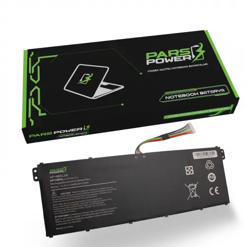 Acer TravelMate P2 TMP215-54-77EJ (NX.VVREY.001) Batarya - Pil (Pars Power)