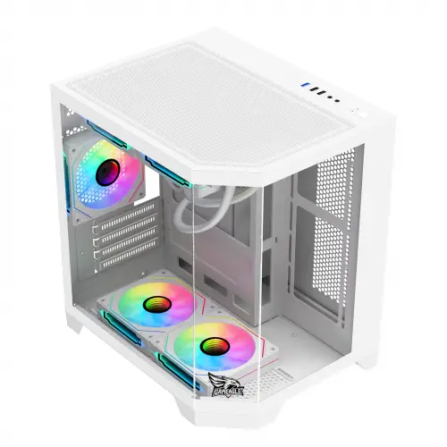 Gameagle Edge Compact 3 Argb Fanlı Oyuncu Pc Kasası (Beyaz)