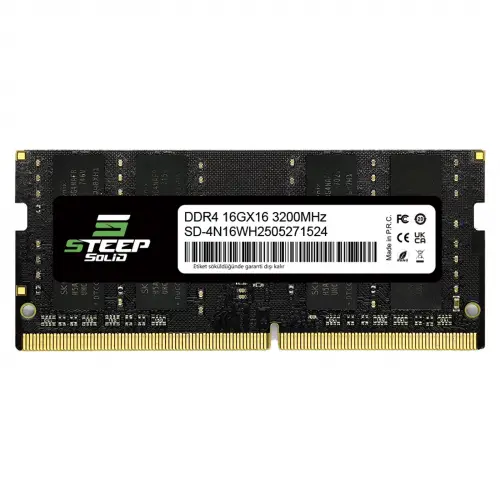 Step Solid DDR4 16GB 3200MHz 1.2v CL22 Notebook Ram