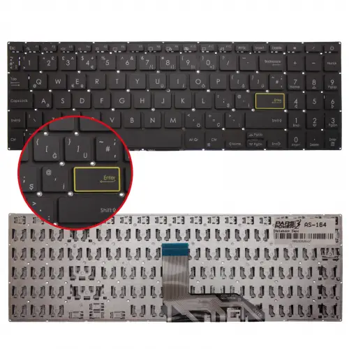 Asus AS-164 Klavye (Siyah TR)