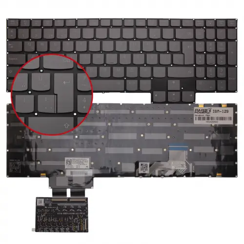 Lenovo Legion 7 81YT Serisi Klavye Işıklı (Füme TR)