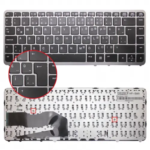 HP 6037B0085601, 6037B0085616 Notebook Klavye (Siyah TR)