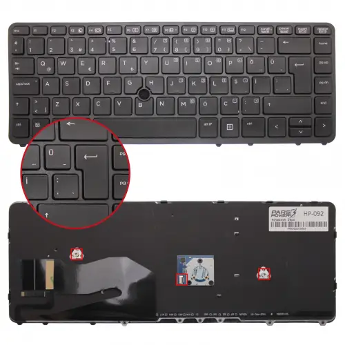 Notebook Klavye HP-092