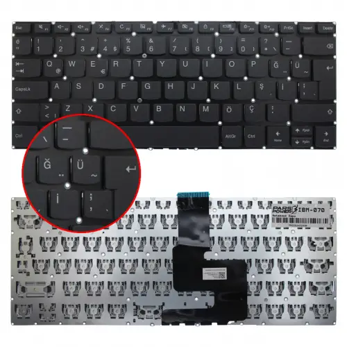 Lenovo Yoga SN20M61704 Notebook Klavye (Siyah TR)