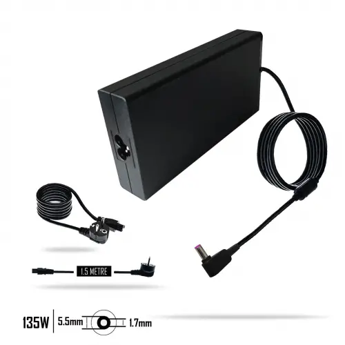 Acer 5.5x1.7 135W 19V 7.1A Adaptör Şarj Aleti-Cihazı