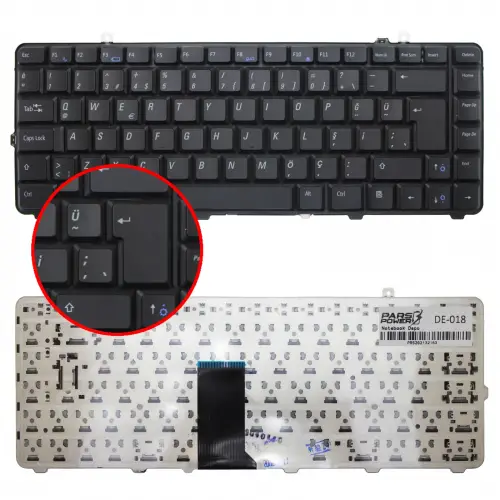 Dell V081025AS1, V081025BK1, V081025BS1 Notebook Klavye (Siyah TR)