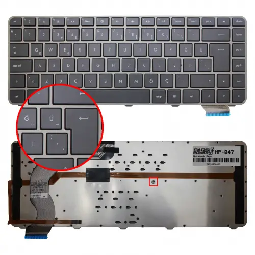 Hp NSK-HT3BV Notebook Klavye (Siyah TR)