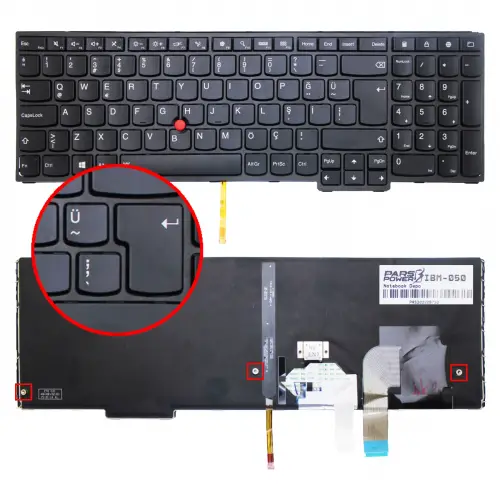 Lenovo PK1316V1A00 Notebook Klavye (Siyah TR)