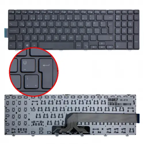 Dell SN8234, P39F, P40F, P47F Notebook Klavye (Siyah TR)