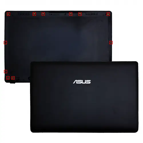 Asus A52, K52DE, K52DR, K52F, K52E, K52JC, K52JT Serisi Lcd Cover - Bezel Ekran Kasası-Çerçeve Set