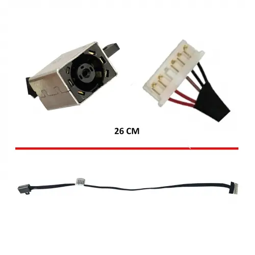 Dell DC30100YF00 Power Jack - Adaptör Soketi