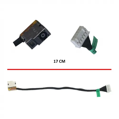 HP Omen 15-dh, 15-dh0000 Power Jack - Adaptör Soketi