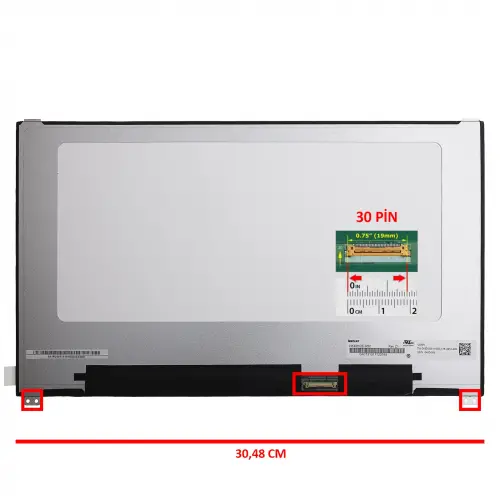 NV140FHM-N47, B140HAN03.3 Uyumlu Notebook Led Ekran