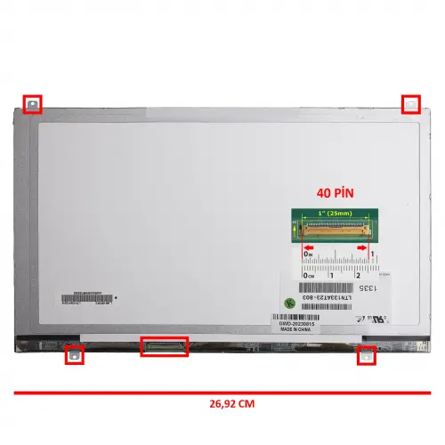 Samsung NP700 Uyumlu Notebook Led Ekran
