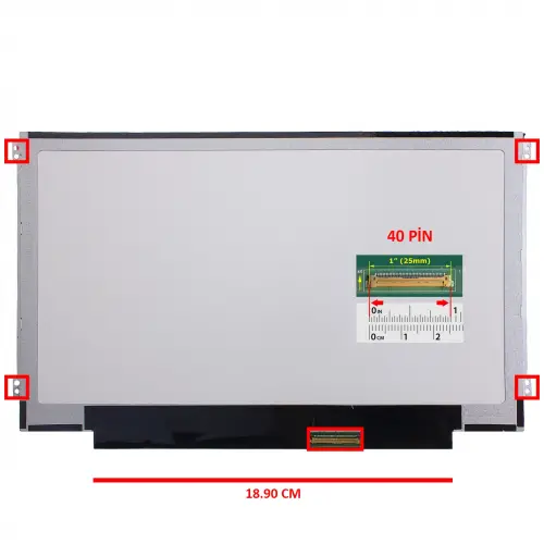 Acer Aspire 1420P Uyumlu Notebook Led Ekran