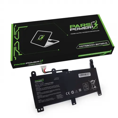 Asus ROG Strix Hero II GL504GV-ES020 Batarya - Pil (Pars Power)