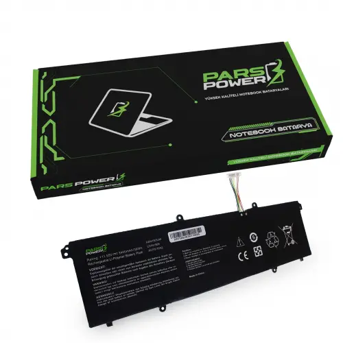 Asus Adolbook S13 (2020) C31N1905 Batarya - Pil (Pars Power)