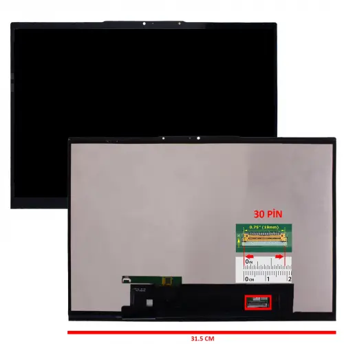 Lenovo Yoga 7-14ITL5 Type 82BH Dokunmatik + Led Ekran Set