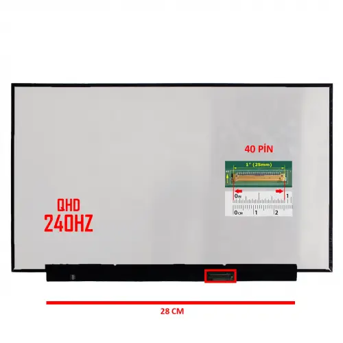 HP Omen 16-WF, 16-XF Serisi Lcd Led Ekran - Panel